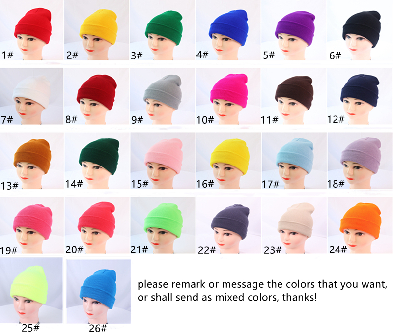 Winter Beanie Hats for Men Women Warm Cozy Knitted Cuffed Skull Cap 26 Colors Bulk Wholesale, Remark colors
Winter Beanie Hats for Men Women Warm Cozy Knitted Cuffed Skull Cap 26 Colors Bulk Wholesale, Remark colors