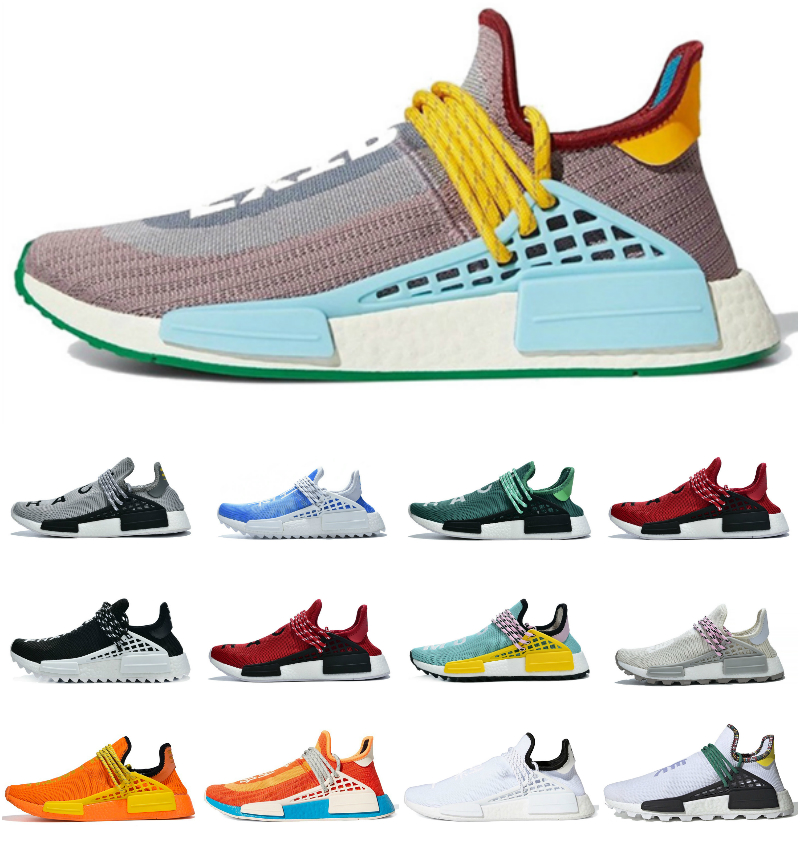2022 Pharrell Williams NMD Human Race Mens Women Running Shoes Top Quality Triple White BBC Solar Pack Yellow Blue Nerd Heart Mind Sports Outdoor Shoe, Box
2022 Pharrell Williams NMD Human Race Mens Women Running Shoes Top Quality Triple White BBC Solar Pack Yellow Blue Nerd Heart Mind Sports Outdoor Shoe, Box