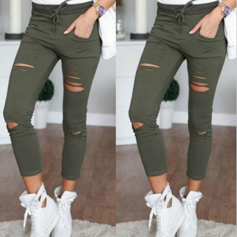 Women's Leggings Women Pants Hole Sexy High Waist Elastic Knitted Spandex Femme Fitness Workout Jeggings Legging, Claret
Women's Leggings Women Pants Hole Sexy High Waist Elastic Knitted Spandex Femme Fitness Workout Jeggings Legging, Claret
