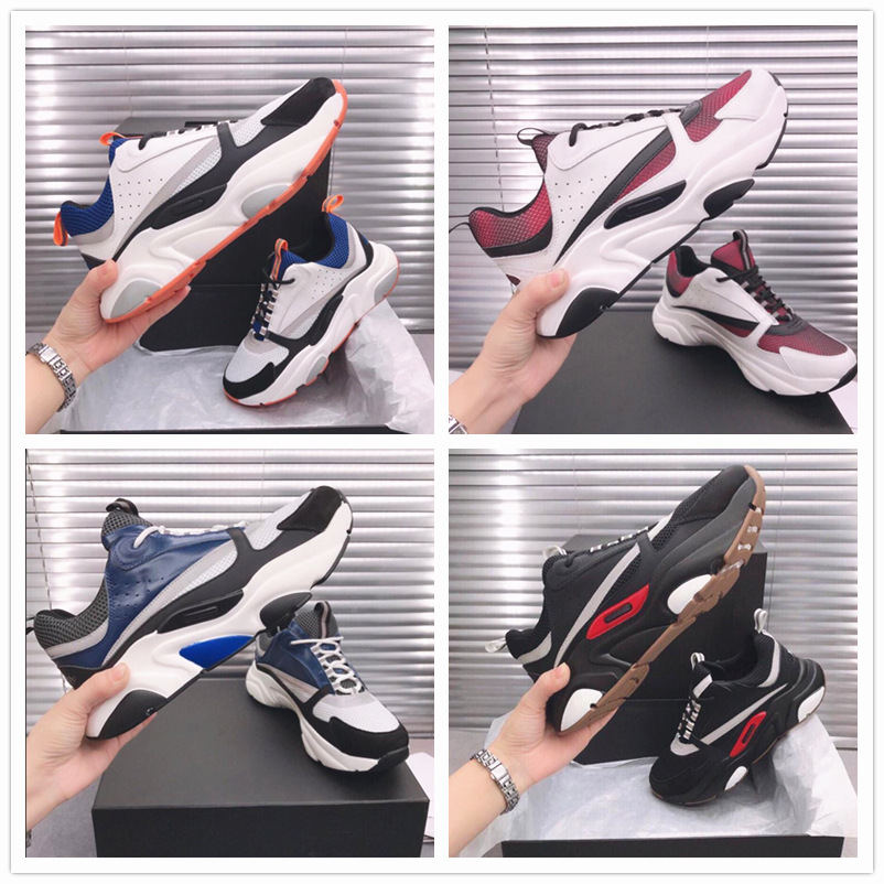 Top Designers Shoes B22 B23 Casual Shoes Men Women Canvas Calfskin Sneakers Obliques White Technical Knit Retro Patchwork Trainers Platform, Box
Top Designers Shoes B22 B23 Casual Shoes Men Women Canvas Calfskin Sneakers Obliques White Technical Knit Retro Patchwork Trainers Platform, Box