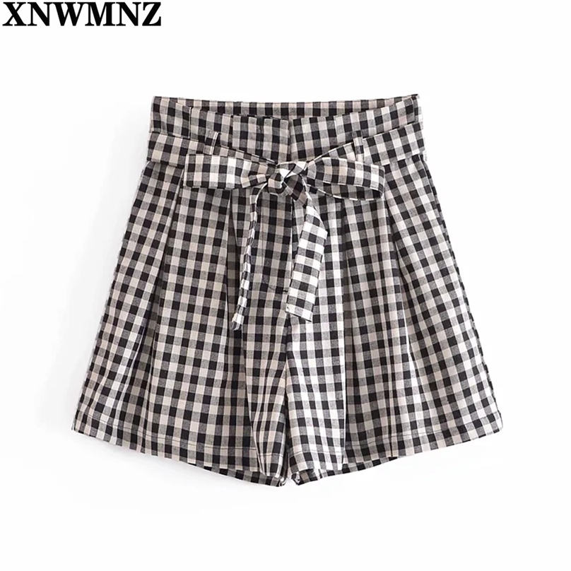 women linen paperbag bermuda shorts Ladies Summer High quality ladies black and white plaid high waist with belt 210520, Black white
women linen paperbag bermuda shorts Ladies Summer High quality ladies black and white plaid high waist with belt 210520, Black white