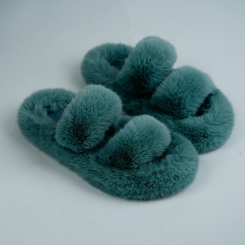 Slippers Women Fur Fluffy Soft Furry Slides Thick Flats Heel Non Slip House Shoes Ladies Luxury Design Footwear Flip Flops, Black
Slippers Women Fur Fluffy Soft Furry Slides Thick Flats Heel Non Slip House Shoes Ladies Luxury Design Footwear Flip Flops, Black