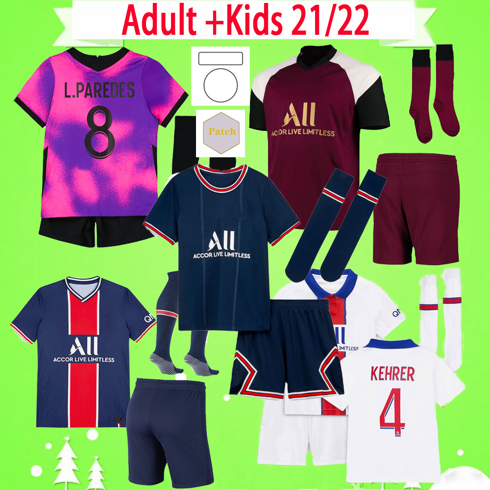 Adult + Kids kit with socks Soccer Jerseys 2021 2022 Paris VERRATTI CAVANI MBAPPE child suit football Shirts 21 22 DI MARIA boys set children mens, Adult kit 20/21 with socks
Adult + Kids kit with socks Soccer Jerseys 2021 2022 Paris VERRATTI CAVANI MBAPPE child suit football Shirts 21 22 DI MARIA boys set children mens, Adult kit 20/21 with socks