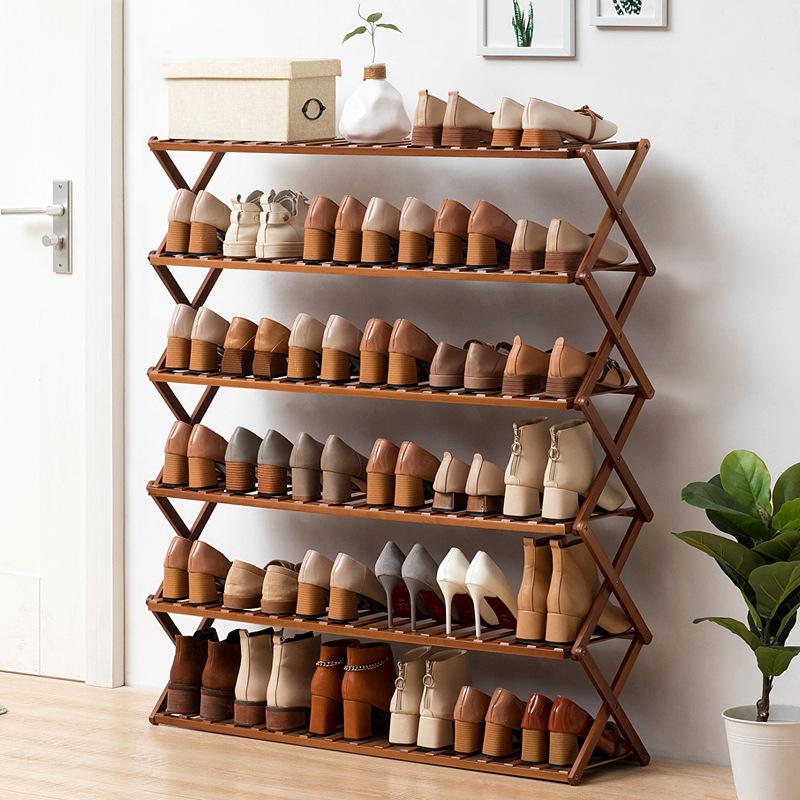 Clothing & Wardrobe Storage 3/4/5 Layers Natural Bamboo Shoe Shelf Folding Display Stand Multifunction Flower Pots Wine Space Saving Rack
Clothing & Wardrobe Storage 3/4/5 Layers Natural Bamboo Shoe Shelf Folding Display Stand Multifunction Flower Pots Wine Space Saving Rack