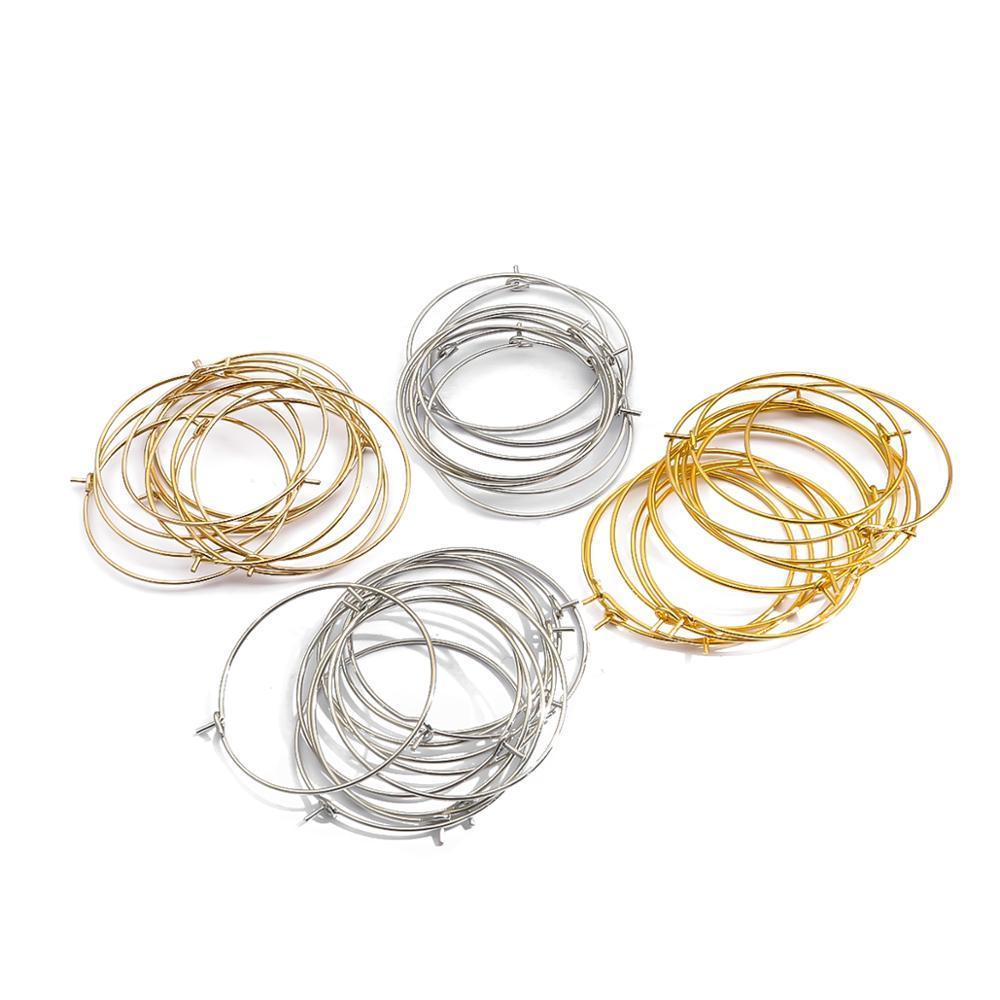yutong 50 pcs 20/25/30/35mm Gold Hoops Earrings Big Circle Ear Wire Wires For DIY Jewelry Making Findings, Golden;silver
yutong 50 pcs 20/25/30/35mm Gold Hoops Earrings Big Circle Ear Wire Wires For DIY Jewelry Making Findings, Golden;silver