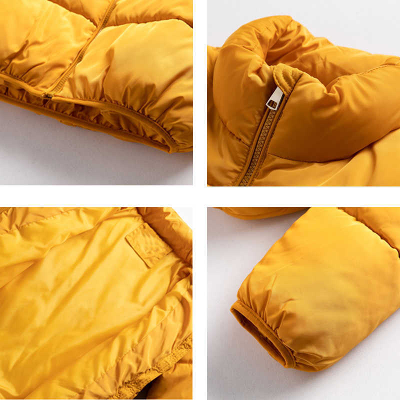 FORERUN 8 Colors Oversized Bubble Jacket Women Winter Puffer Coat Stand Collar Mint Green Thicken Parka Winterjas Dames 210819