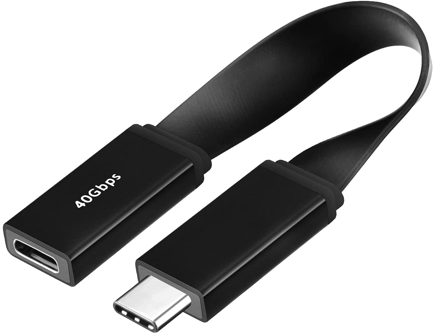 Thunderbolt 3 Extension Cables (6inch/40Gbps/100W), TB3/USB 4.0 Male to Female Supports 1x5K 60hz or Double 4K60hz Monitor, Black
Thunderbolt 3 Extension Cables (6inch/40Gbps/100W), TB3/USB 4.0 Male to Female Supports 1x5K 60hz or Double 4K60hz Monitor, Black