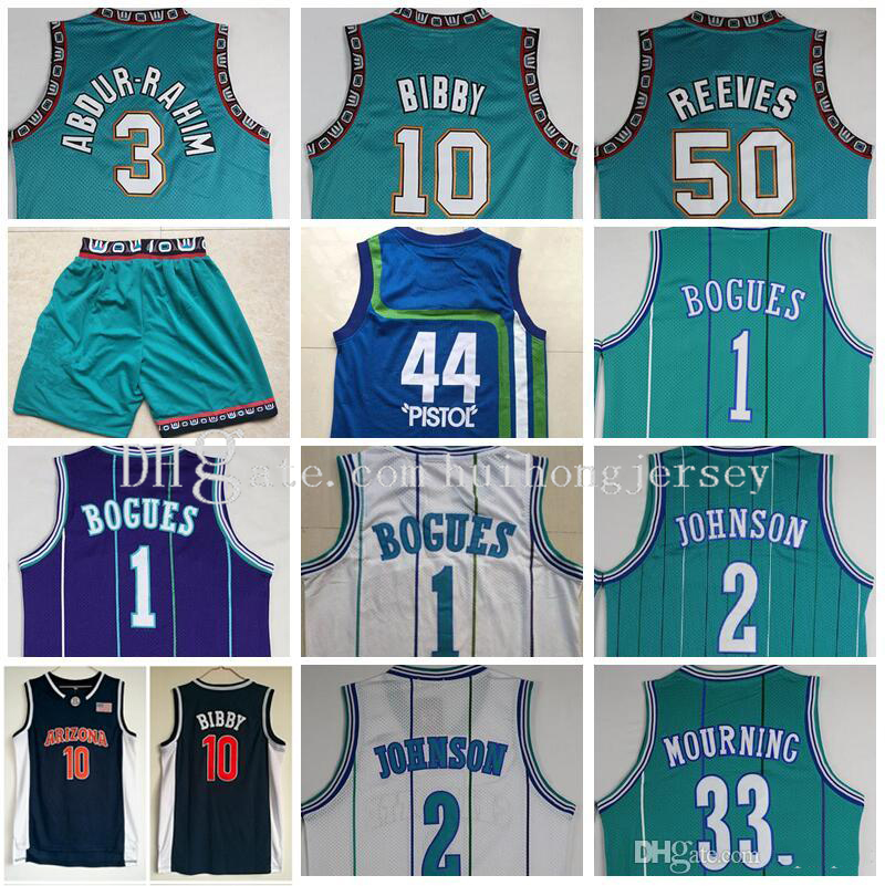 NCAA Basketball Michael Mike Bibby Jersey Shareef Abdur Rahim Bryant Reeves Muggsy Bogues Larry Johnson Alonzo Mourning Pistol Pete Maravich
NCAA Basketball Michael Mike Bibby Jersey Shareef Abdur Rahim Bryant Reeves Muggsy Bogues Larry Johnson Alonzo Mourning Pistol Pete Maravich