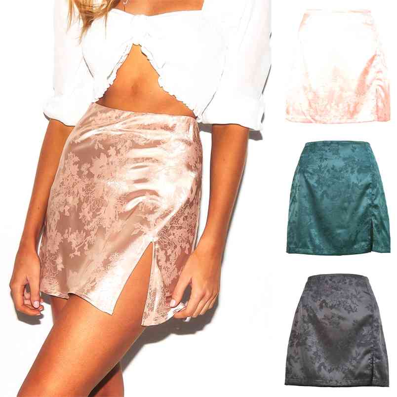 Sexy Mini Skirt with Slit Black Floral Satin Summer Girls Women Streetwear High Waist Zipper Bodycon Dress Party Club Outfits 210604, Ink green
Sexy Mini Skirt with Slit Black Floral Satin Summer Girls Women Streetwear High Waist Zipper Bodycon Dress Party Club Outfits 210604, Ink green