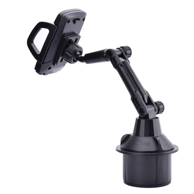Universal Car Cup Mount Mobile Phone Holder Stand Adjustable Angle Cradle for iPhone 5/6/7/8 Pus XR XS Cellphone GPS PSP for Tesla Model 3 Y X S BMW B