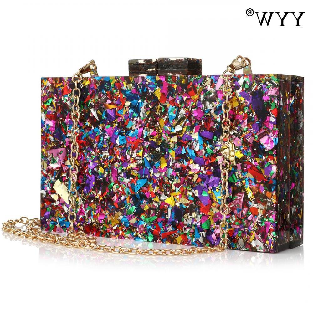 bags New Wallet Stylish Multi-Color Sequin Evening Bag Luxury Women Bridal Party Prom Blingbling Wedding Clutch Purse Acrylic Handbag, Gold
bags New Wallet Stylish Multi-Color Sequin Evening Bag Luxury Women Bridal Party Prom Blingbling Wedding Clutch Purse Acrylic Handbag, Gold