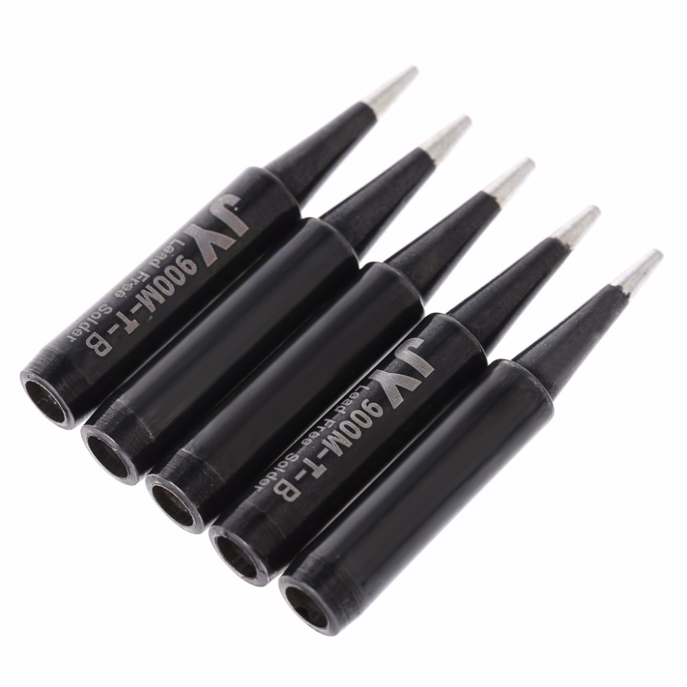 6 Pattern 5 Pcs 900M-T Copper Replacement Order Style Soldier bolt Soldier Tip Lead Free for Hakko 936/saike 936 852d + 909D