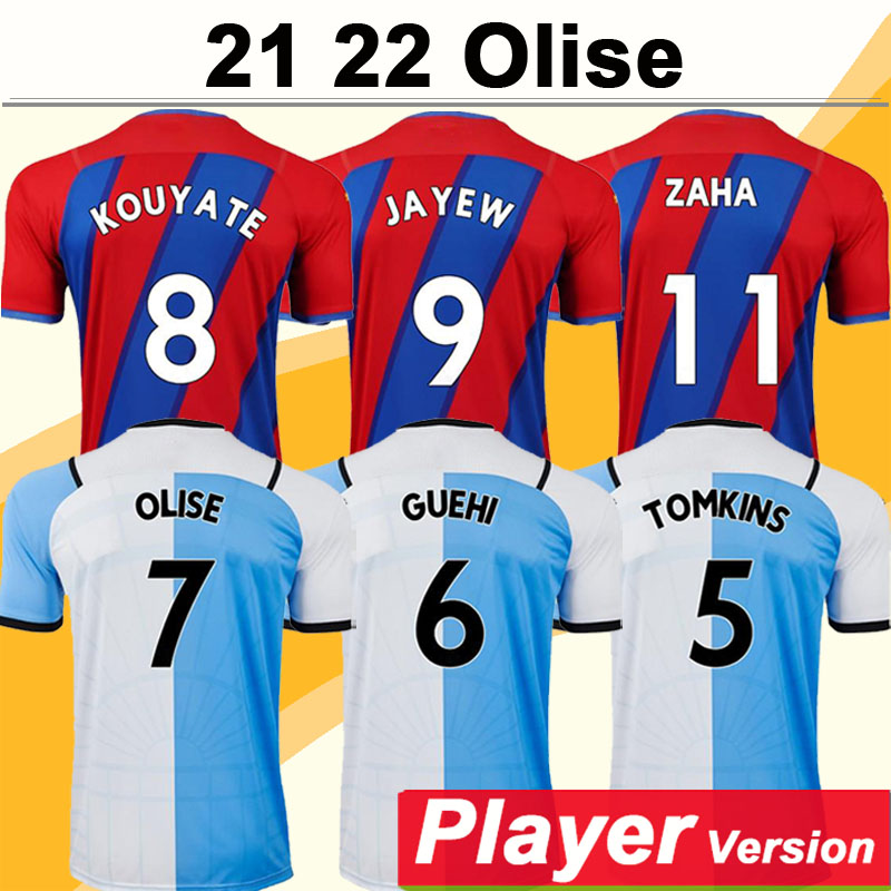 21 22 EZE MILIVOJEVIC ZAHA Player Version Mens Soccer Jerseys BENTEKE SCHLUPP MATETA J.AYEW GALLAGHER Home Away 3rd Football Shirts Uniforms, Black;yellow
21 22 EZE MILIVOJEVIC ZAHA Player Version Mens Soccer Jerseys BENTEKE SCHLUPP MATETA J.AYEW GALLAGHER Home Away 3rd Football Shirts Uniforms, Black;yellow