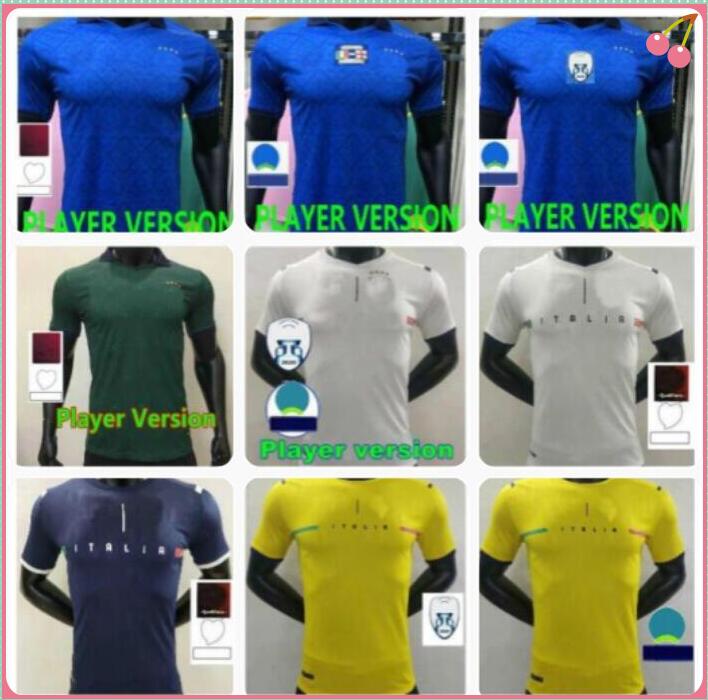 Player version 2021 Italy Soccer Jersey BONUCCI INSIGNE BARELLA SENSI VERRATTI CHIESA CHIELLINI BELOTTI IMMOBILE JORGINHO maillot de futol 20 21 FOOTBALL SHIRTS, Army green
Player version 2021 Italy Soccer Jersey BONUCCI INSIGNE BARELLA SENSI VERRATTI CHIESA CHIELLINI BELOTTI IMMOBILE JORGINHO maillot de futol 20 21 FOOTBALL SHIRTS, Army green