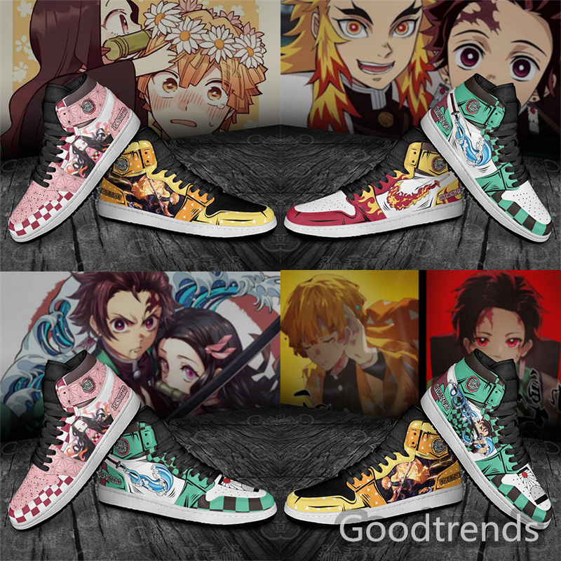 DIY Anime Fan Sneakers Kamado Tanjirou Mens Womens Basketball Shoes Jumpman 1 Model Custom Trainers Casual sneakers
DIY Anime Fan Sneakers Kamado Tanjirou Mens Womens Basketball Shoes Jumpman 1 Model Custom Trainers Casual sneakers