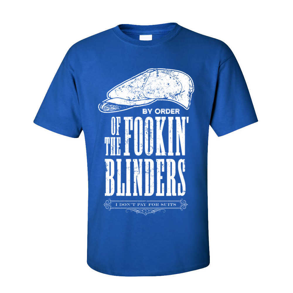 T Shirt Peaky Blinders Tops Tees Men Tshirt YEAR DAY Short Sleeve 100% Cotton Fabric Round Collar Man T-shirts Summer 210629