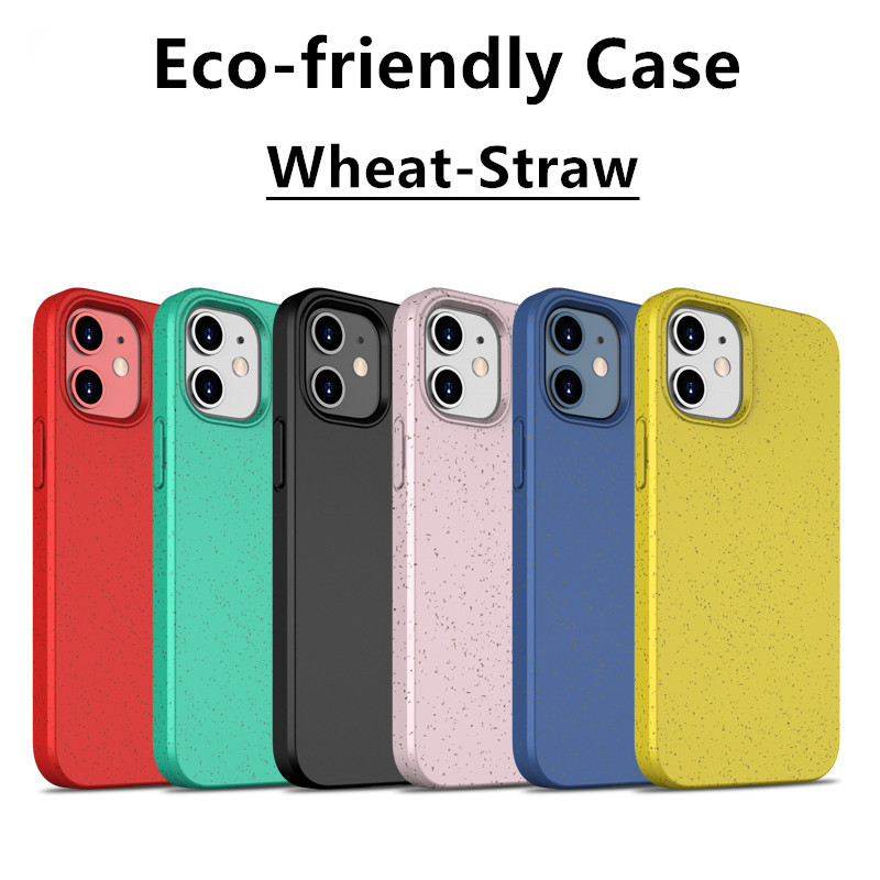 Wheat Straw Phone Cases for iPhone 12 11 Pro Max XS XR 7 8 Plus S21 Ultra Eco-friendly Matte Soft TPU Back Cover, Yellow
Wheat Straw Phone Cases for iPhone 12 11 Pro Max XS XR 7 8 Plus S21 Ultra Eco-friendly Matte Soft TPU Back Cover, Yellow