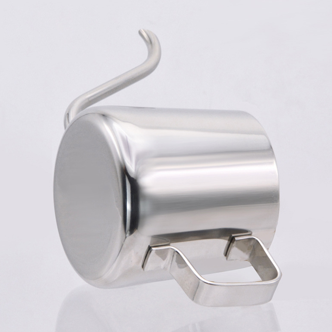 Coffee Pot 304 Stainless Steel Small Fine Pour Gooseneck Tea Kettle Handheld Long Narrow Spout Coffee Making Cup latte coffee