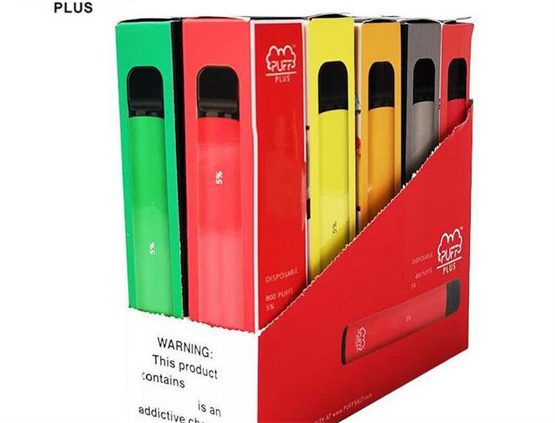 PUFF BAR PLUS 800+Puff Disposable Pod Cartridges cigarettes 550mAh Battery 3.2mL Pre-Filled Vape Pods e Cigarette Portable Vaporizers Device Vapor
PUFF BAR PLUS 800+Puff Disposable Pod Cartridges cigarettes 550mAh Battery 3.2mL Pre-Filled Vape Pods e Cigarette Portable Vaporizers Device Vapor