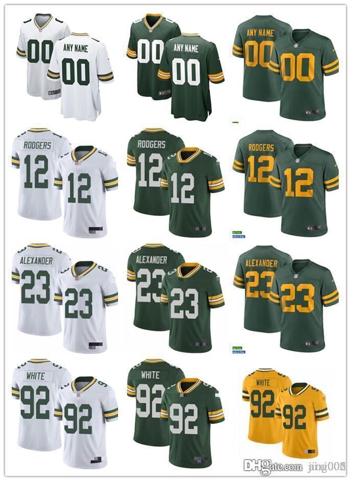 Mens Womens Youth Green BayPackers12 AaronRodgers 23 Jaire Alexander 10 Love 92 Reggie White custom Football Jersey, Colour
Mens Womens Youth Green BayPackers12 AaronRodgers 23 Jaire Alexander 10 Love 92 Reggie White custom Football Jersey, Colour