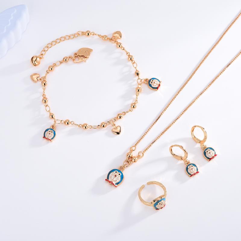 Earrings & Necklace Fashion Cartoon Jewelry Accessories For Girls Children Kids Women Party Animal Pendant Bracelet Set, Silver
Earrings & Necklace Fashion Cartoon Jewelry Accessories For Girls Children Kids Women Party Animal Pendant Bracelet Set, Silver