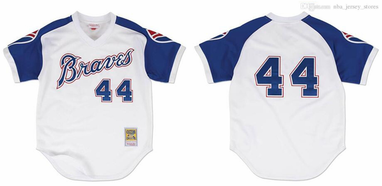 Stitched Baseball jersey 44 Hank Aaron 1974 Mitchell & Ness retro baseballs Jerseys Men women youth S-6XL
Stitched Baseball jersey 44 Hank Aaron 1974 Mitchell & Ness retro baseballs Jerseys Men women youth S-6XL