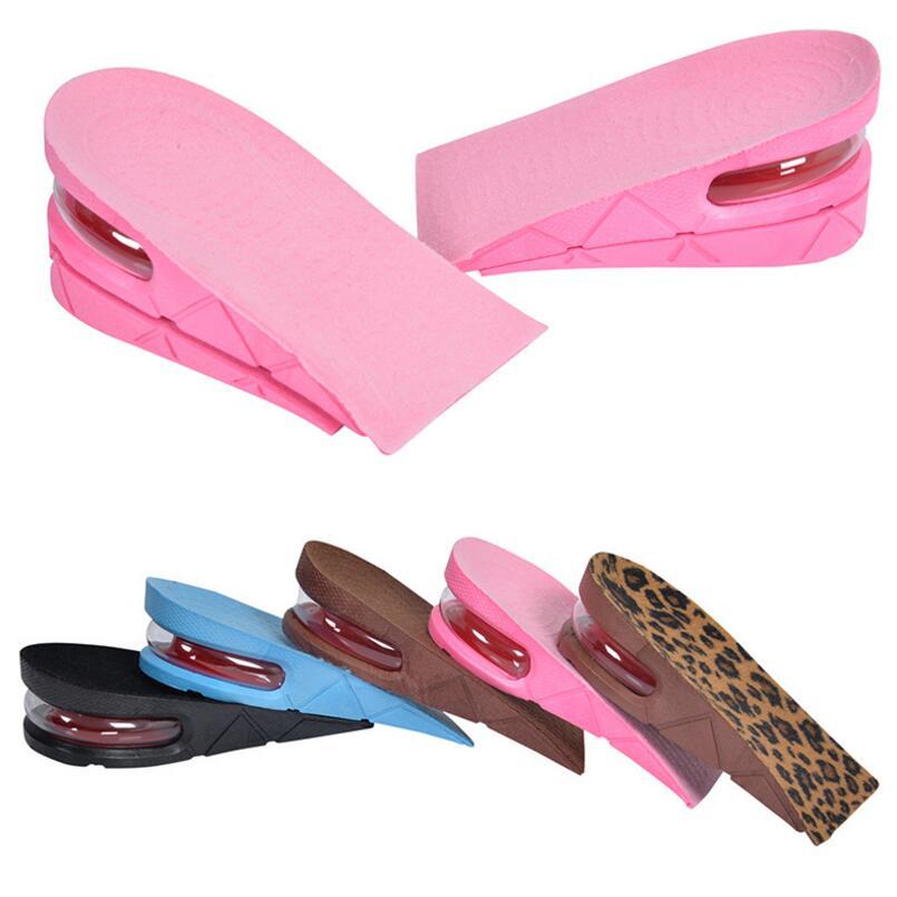 100pairs New Adjustable 5 Cm 2 Layer Up Air Cushion Heel Insert Increase Height Lift Tools Fashion