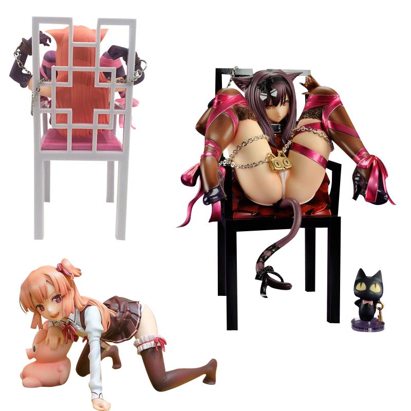 Japan Anime Figures Embrace Sexy Cat Girl Chain lock Figure 18CM PVC Action Figure Adult Collection Model Toys Doll Gift X0503
Japan Anime Figures Embrace Sexy Cat Girl Chain lock Figure 18CM PVC Action Figure Adult Collection Model Toys Doll Gift X0503