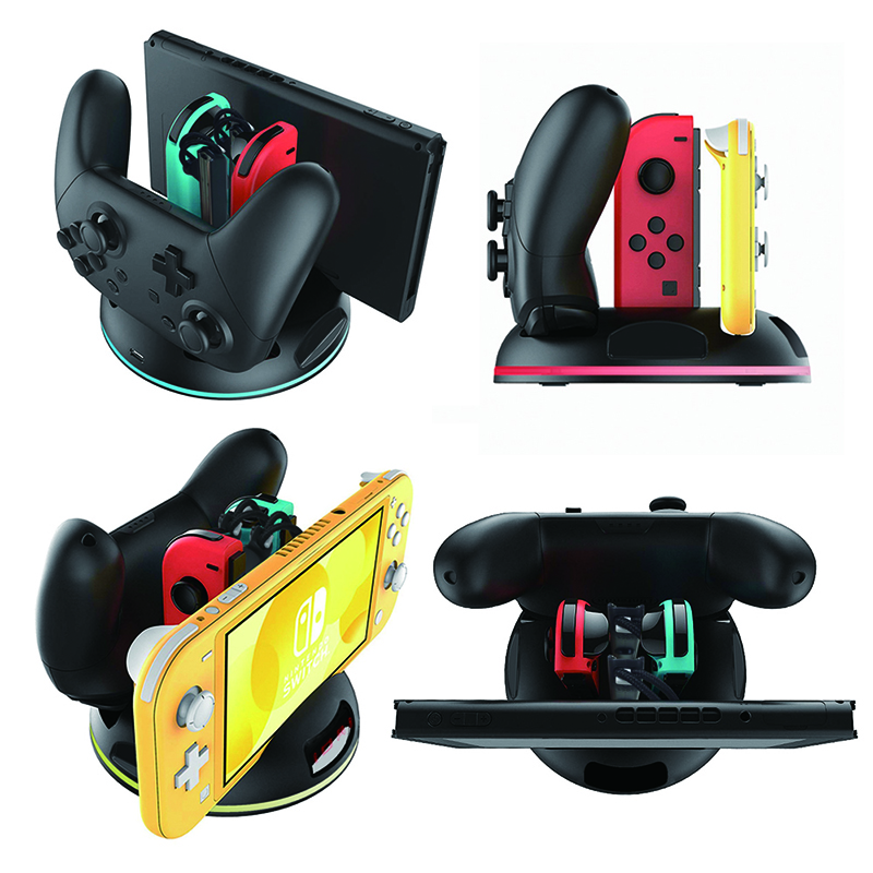 Handle Fast Charging Dock Station Stand Charger for Ps5 Ps4 Game Controller Gamepad Joystick Dock Mount for Ns Switch N-switch
Handle Fast Charging Dock Station Stand Charger for Ps5 Ps4 Game Controller Gamepad Joystick Dock Mount for Ns Switch N-switch