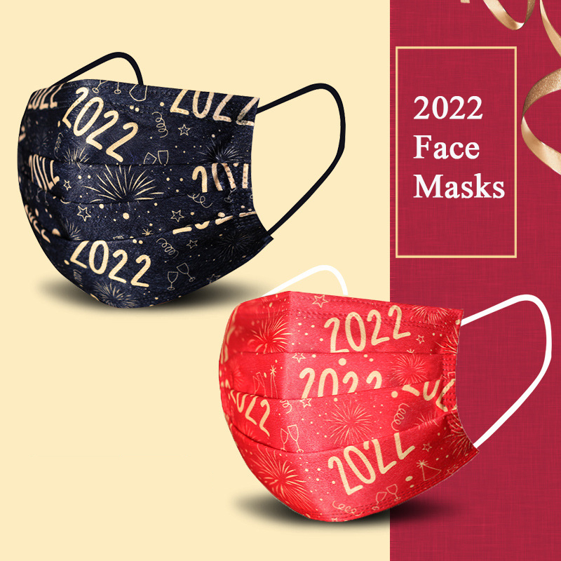 2022 Disposable Mask 3 layers Adult mask luxury Face Masks Non-Woven Red Black Print Anti-Dust top quality
2022 Disposable Mask 3 layers Adult mask luxury Face Masks Non-Woven Red Black Print Anti-Dust top quality