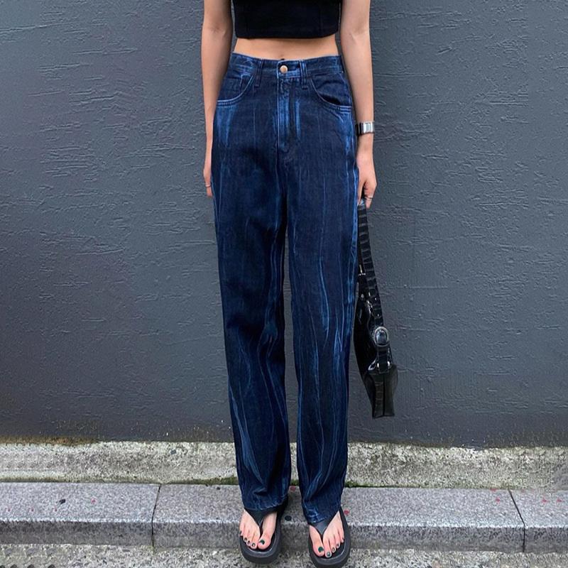 Women' Jeans Women Gothic Highlights Streetwear Straight Denim Cargo Pants High Waist Y2k Trousers Mom Vintage Baggy, Blue
Women' Jeans Women Gothic Highlights Streetwear Straight Denim Cargo Pants High Waist Y2k Trousers Mom Vintage Baggy, Blue