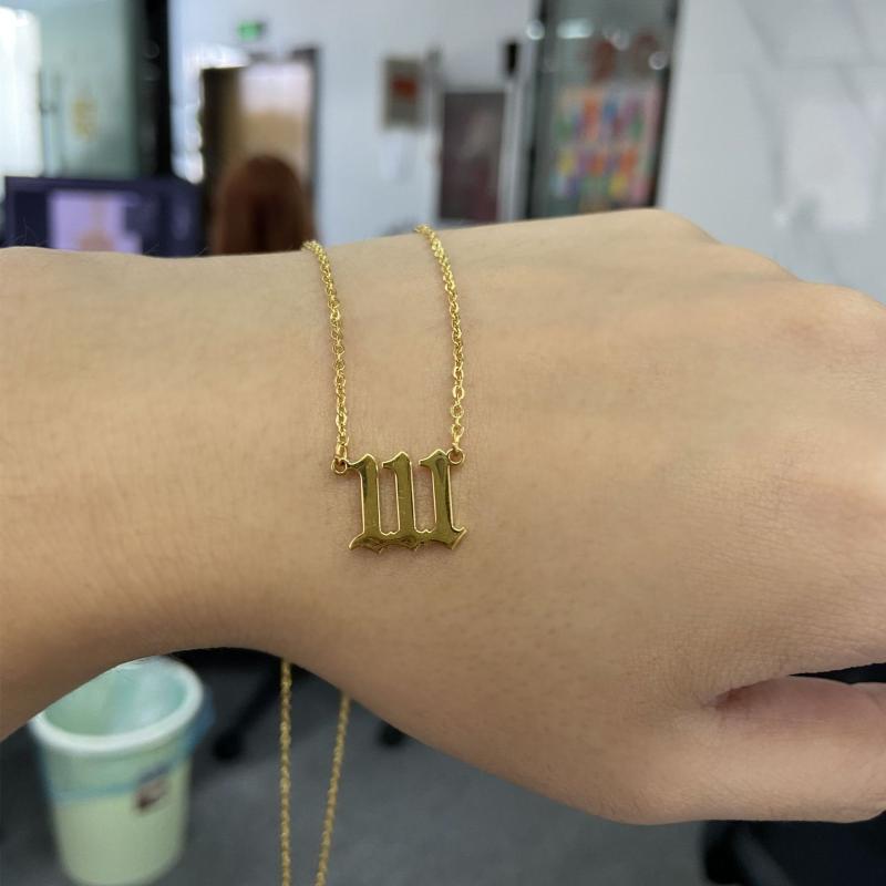 Pendant Necklaces 111 222 333 444 555 666 777 888 999Devil Necklace Stainless Steel Angel Number Charms Minimalist Jewelry Gifts
Pendant Necklaces 111 222 333 444 555 666 777 888 999Devil Necklace Stainless Steel Angel Number Charms Minimalist Jewelry Gifts