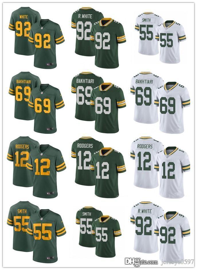 Mens GreenBayPackers12 Aaron Rodgers 55 Za'Darius Smith 69 David Bakhtiari 92 Reggie White Football Jerseys GREEN, Color
Mens GreenBayPackers12 Aaron Rodgers 55 Za'Darius Smith 69 David Bakhtiari 92 Reggie White Football Jerseys GREEN, Color