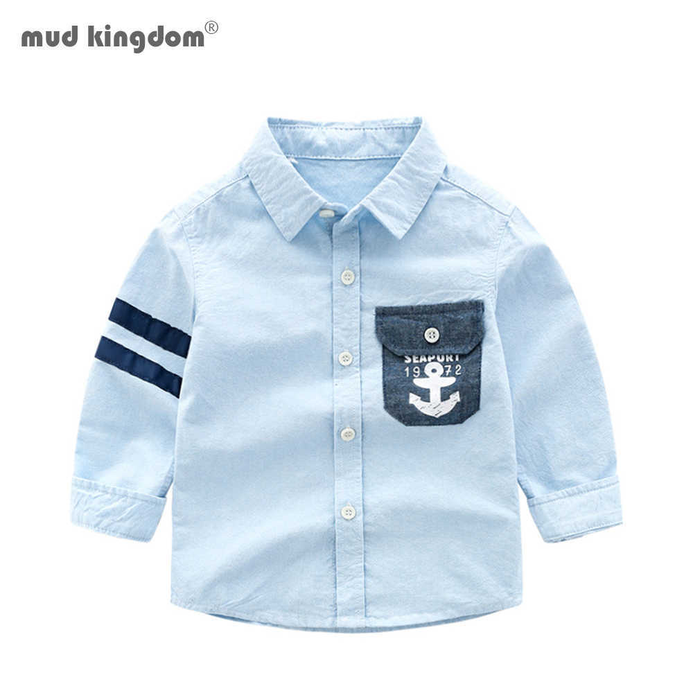 Mudkingdom Boys Shirts Cartoon Pattern Turn-down Collar Long Sleeve Striped Tops 210615, White
Mudkingdom Boys Shirts Cartoon Pattern Turn-down Collar Long Sleeve Striped Tops 210615, White