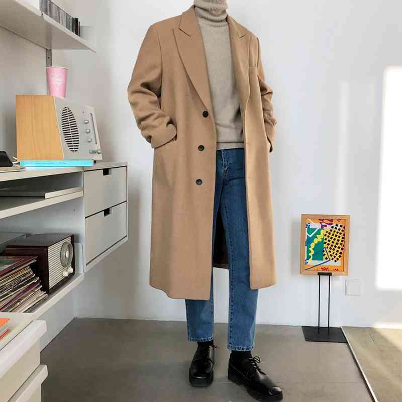 IEFB Men's Spring Blue Jeans Korean Loose Trend Ankle-length Straight Pants Trendy Slim Fit Leggings Trousers 9Y5900 210524