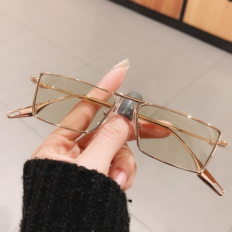 Sunglasses Super Light Small Square Alloy For Women And Men 2021 Brand Vintage Punk Sun Glasses Female Pink Clear Shades
Sunglasses Super Light Small Square Alloy For Women And Men 2021 Brand Vintage Punk Sun Glasses Female Pink Clear Shades