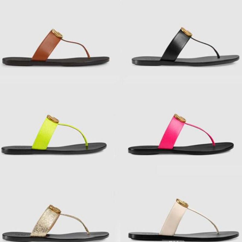 2021 designer slides Women flip flops Leather Women sandal with Double Metal Black White Brown slippers Summer Beach Sandals with BOX US11, Gold
2021 designer slides Women flip flops Leather Women sandal with Double Metal Black White Brown slippers Summer Beach Sandals with BOX US11, Gold