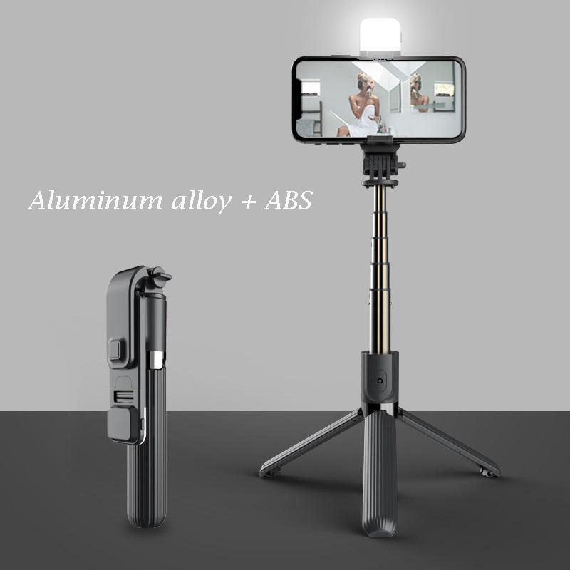 L03S Multifunctional live beauty fill light bluetooth selfie stick aluminum alloy integrated telescopic smart camera artifact
L03S Multifunctional live beauty fill light bluetooth selfie stick aluminum alloy integrated telescopic smart camera artifact
