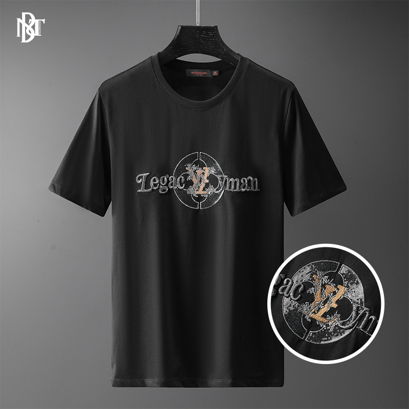 Men's T-Shirts Tuishang clothing - 2021 fashion brand letter elements simple leisure three-dimensional embroidery short sve T-shirt for men, White;black
Men's T-Shirts Tuishang clothing - 2021 fashion brand letter elements simple leisure three-dimensional embroidery short sve T-shirt for men, White;black