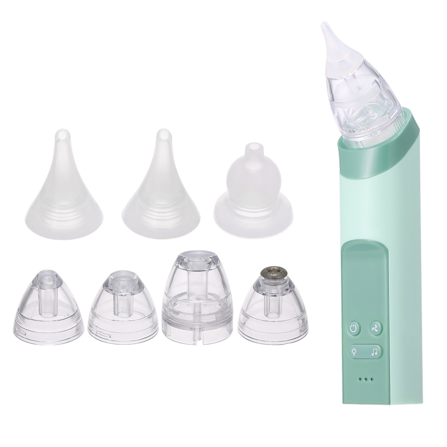 2 in 1 blackhead remover Baby Nasal Aspirator Blackhead Remover Electric Nose Suction Nose Cleaner Booger Sucker for Infants USBScouts
2 in 1 blackhead remover Baby Nasal Aspirator Blackhead Remover Electric Nose Suction Nose Cleaner Booger Sucker for Infants USBScouts