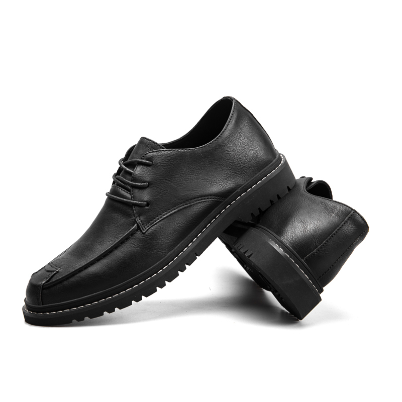 Fashion Men Dress Shoes Formal Business Leather Shoe Korean Trendy British Style Black Brown Khaki size Eur 38-44 Code 66-1717
Fashion Men Dress Shoes Formal Business Leather Shoe Korean Trendy British Style Black Brown Khaki size Eur 38-44 Code 66-1717