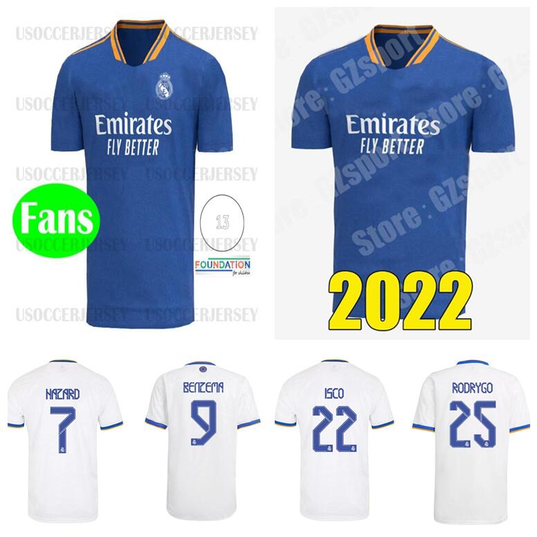 HAZARD PLAYER VERSION FANS Real women Madrid soccer jerseys 21 22 MILITAO camiseta 2021 2022 Men away third VINICIUS football shirt kids, Black;yellow
HAZARD PLAYER VERSION FANS Real women Madrid soccer jerseys 21 22 MILITAO camiseta 2021 2022 Men away third VINICIUS football shirt kids, Black;yellow