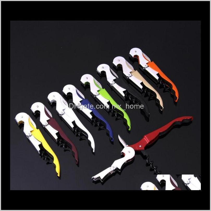 Openers Stainless Steel Cork Screw Candy Color Multifunction Bottle Cap Double Hinge Waiters Corkscrew Wine Opener Cjmvm I0Byr
Openers Stainless Steel Cork Screw Candy Color Multifunction Bottle Cap Double Hinge Waiters Corkscrew Wine Opener Cjmvm I0Byr