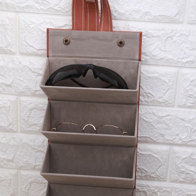 Jewelry Pouches, Bags 6 Slots Foldable Multiple PU Leather Sunglasses Eyeglasses Travel Organizer Case
Jewelry Pouches, Bags 6 Slots Foldable Multiple PU Leather Sunglasses Eyeglasses Travel Organizer Case