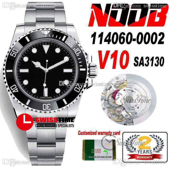 N V10 SA3130 Automatic Mens Watch No Date Ceramic Bezel Black Dial 904L Steel Case And Bracelet Super Edition Same Series Warranty Card Watches Swisstime A1, Tag label no watch)
N V10 SA3130 Automatic Mens Watch No Date Ceramic Bezel Black Dial 904L Steel Case And Bracelet Super Edition Same Series Warranty Card Watches Swisstime A1, Tag label no watch)