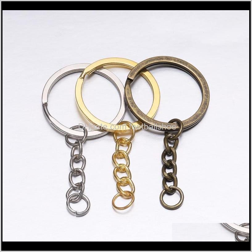 Keychains Fashion Aessories10 Pcs/Lot Ring Key Chain Gold Rhodium Antique Bronze 60Mm Long Round Split Keychain Keyrings Jewelry Making Bulk, Silver
Keychains Fashion Aessories10 Pcs/Lot Ring Key Chain Gold Rhodium Antique Bronze 60Mm Long Round Split Keychain Keyrings Jewelry Making Bulk, Silver