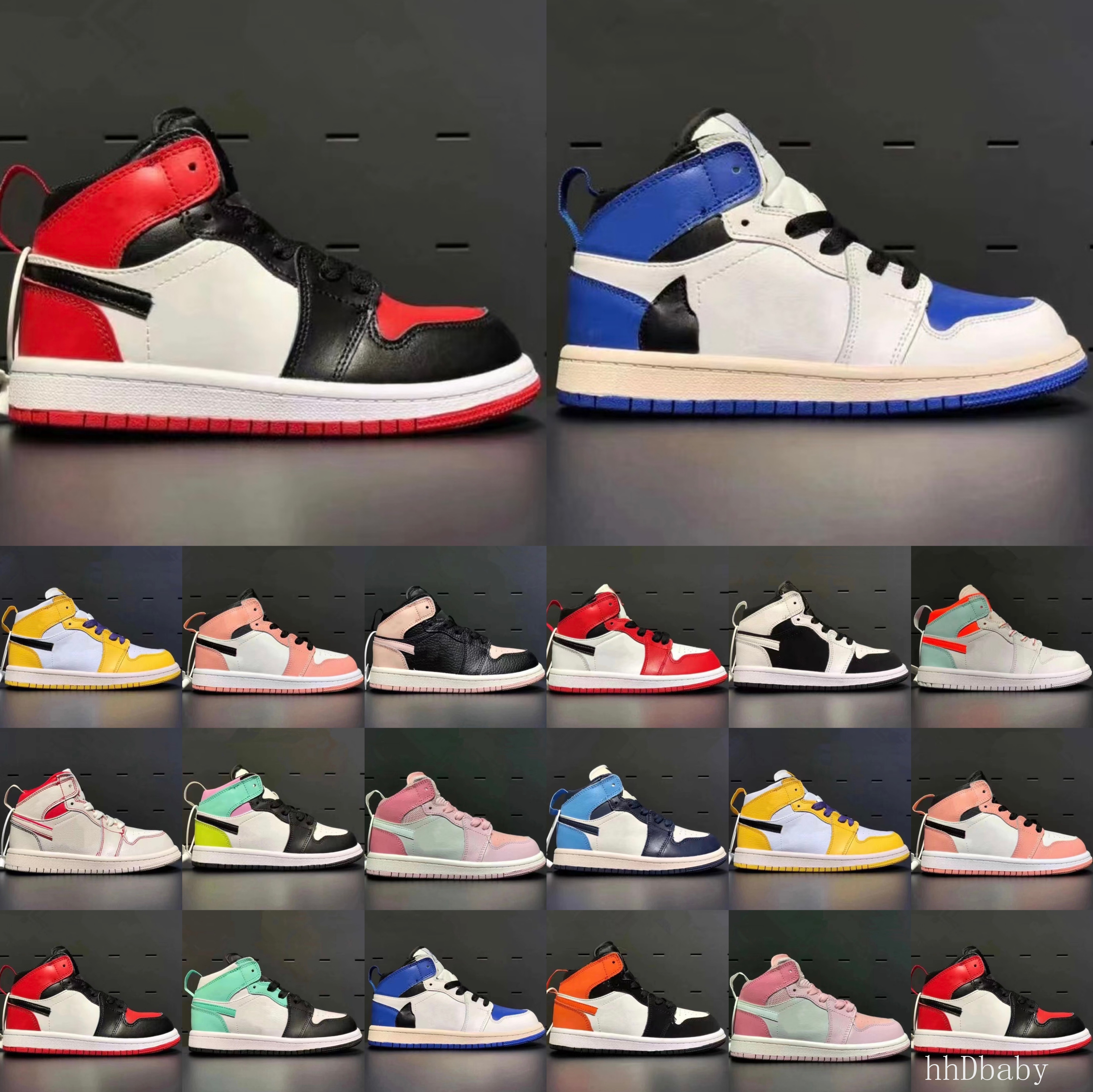 Kids girls boys 1 Basketball Shoes Children Boy Girl Top Bred Black Red White Sneakers Size 24-35, Standard size
Kids girls boys 1 Basketball Shoes Children Boy Girl Top Bred Black Red White Sneakers Size 24-35, Standard size