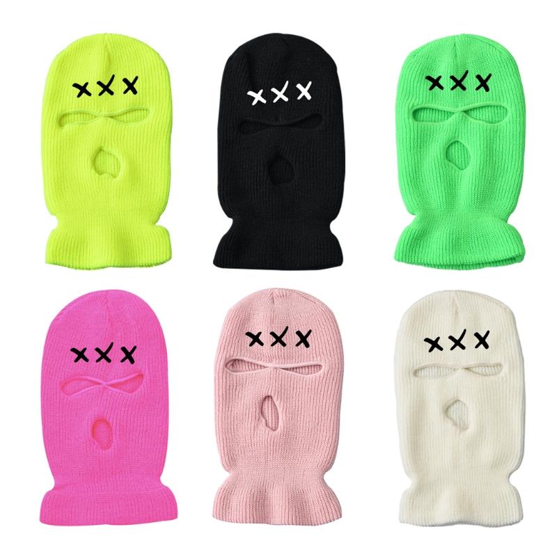 Beanies Creative 3 Hole Knitted Ski Cover Full Face Mask Letter X Balaclava For Holiday Outdoor Activities Riding Fishing
Beanies Creative 3 Hole Knitted Ski Cover Full Face Mask Letter X Balaclava For Holiday Outdoor Activities Riding Fishing