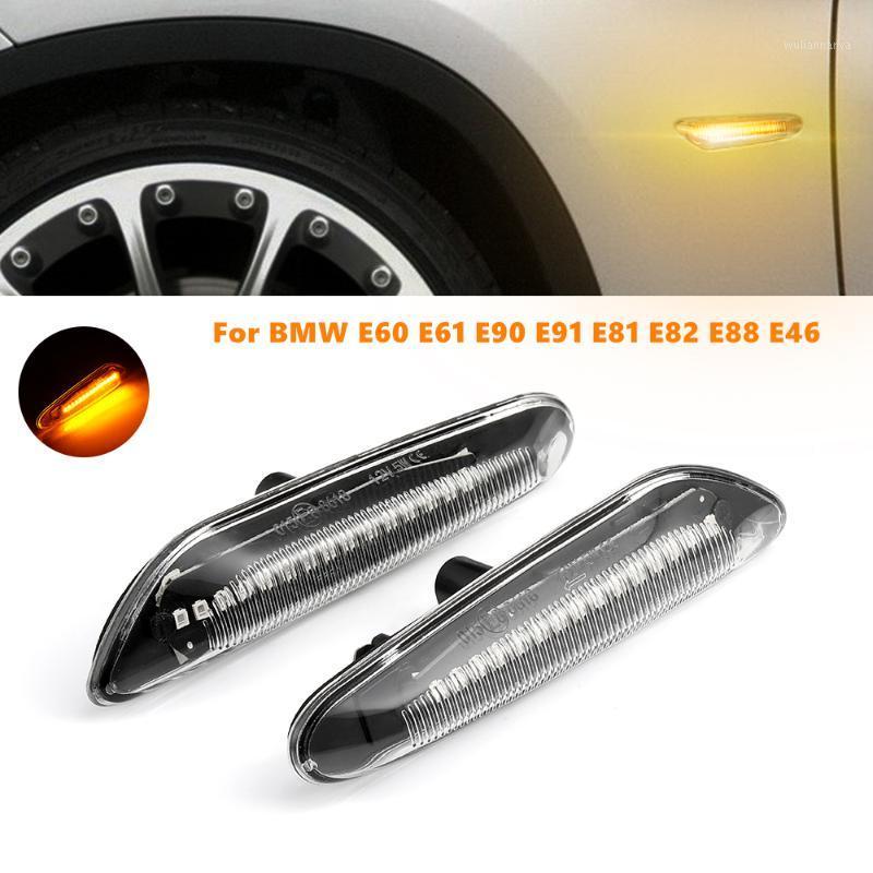 Emergency Lights 2PCS Dynamic Flowing LED Turn Signal Side Marker Light Blinker Sequential Lamp For E60 E61 E90 E91 E81 E82 E88 E46 X3 X
Emergency Lights 2PCS Dynamic Flowing LED Turn Signal Side Marker Light Blinker Sequential Lamp For E60 E61 E90 E91 E81 E82 E88 E46 X3 X