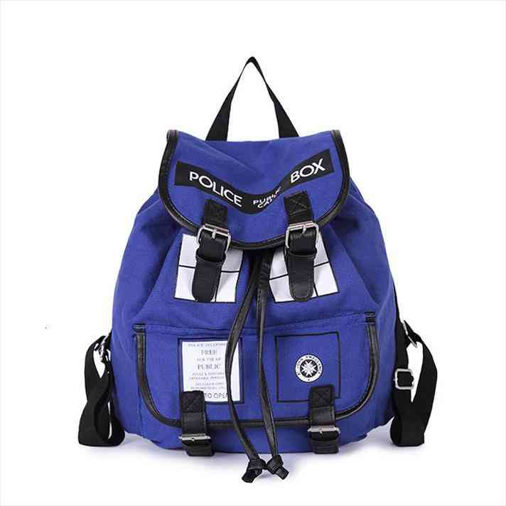 doctor who canvas printed anime dr tardis buckle slouch children school bag super capacity
doctor who canvas printed anime dr tardis buckle slouch children school bag super capacity